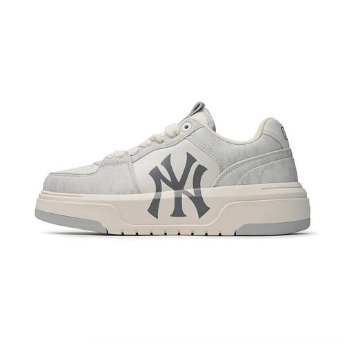 MLB Denim Classic Monogram New York Yankees Chunky Liner Grey | 8126745-XH