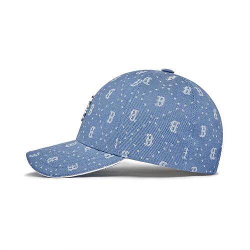 MLB Denim Dia Monogram Structured Ball Boston Red Sox Hats Blue | 4026873-XI