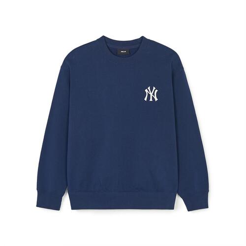 MLB Denim Like Monogram Big Lux New York Yankees Sweatshirts Navy | 1067589-XR