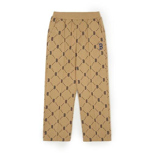 MLB Dia Monogram Boston Red Sox Kids\' Pants Khaki | 7394216-BQ