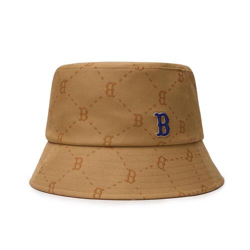 MLB Dia Monogram Boston Redsox Hats Khaki | 4786053-IP