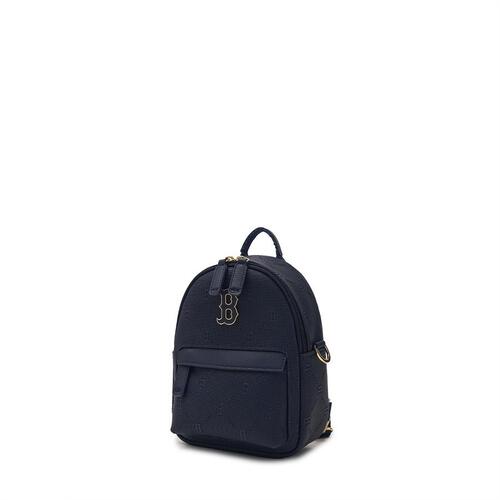 MLB Dia Monogram Pu Mini Backpack Boston Red Sox Kids' Bags Navy | 0796314-CT