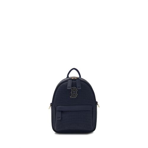 MLB Dia Monogram Pu Mini Backpack Boston Red Sox Kids\' Bags Navy | 0796314-CT