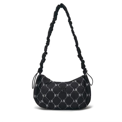 MLB Dia Monogram Sportive New York Yankees Hobo Bags Black | 1408765-RS