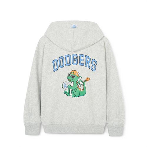 MLB Dragon Los Angeles Dodgers Kids' Hoodie Grey | 8243670-EF