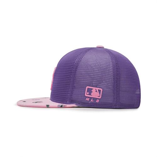 MLB Dragon Snapback Boston Red Sox Kids' Caps Purple | 7605234-OI