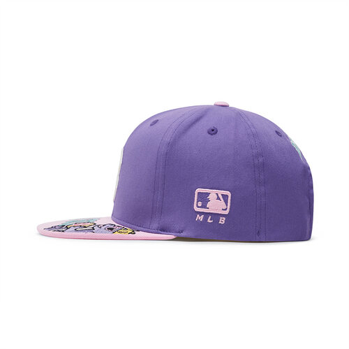 MLB Dragon Snapback Boston Red Sox Kids' Caps Purple | 8170356-WK