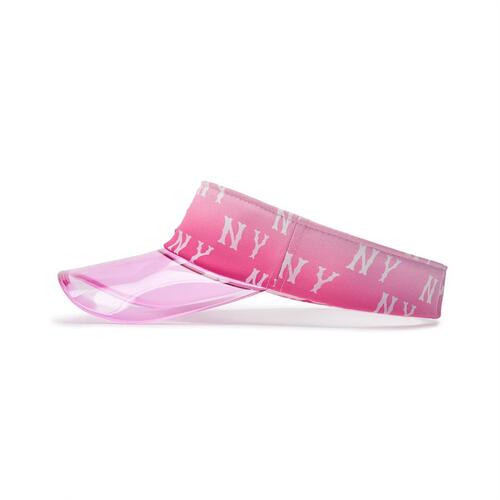 MLB Gradation Monogram Uv Sunvisor New York Yankees Kids' Caps Pink | 2483069-DZ