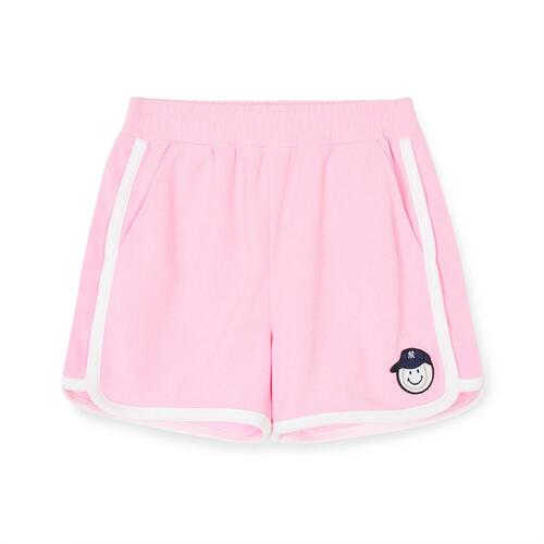 MLB Green Play Terry New York Yankees Kids\' Shorts Pink | 5289734-NB