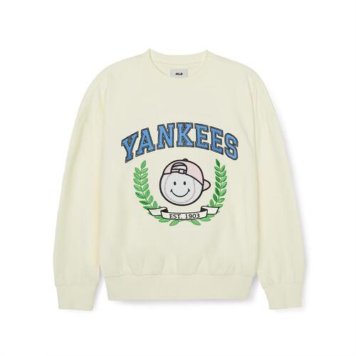 MLB Greenplay New York Yankees Kids\' Sweatshirts Cream | 0758691-BQ