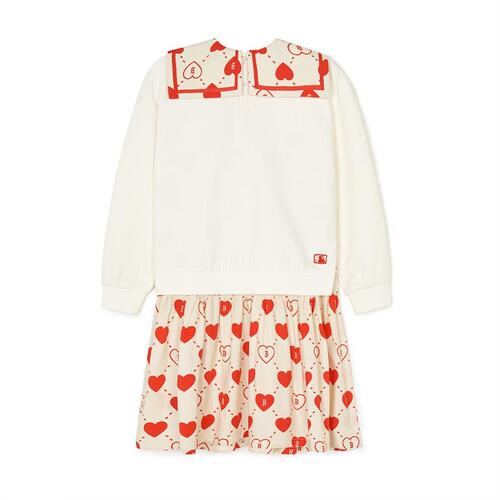 MLB Heart Boston Red Sox Kids' Dress White | 8140569-VD