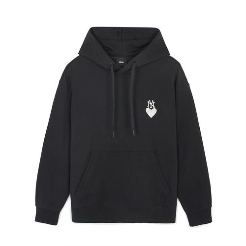 MLB Heart Overfit New York Yankees Hoodie Black | 0437985-FH