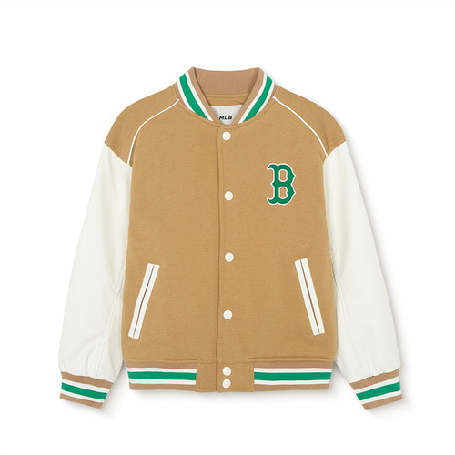 MLB Jersey Varsity Boston Red Sox Kids\' Jackets Khaki | 9027815-YG