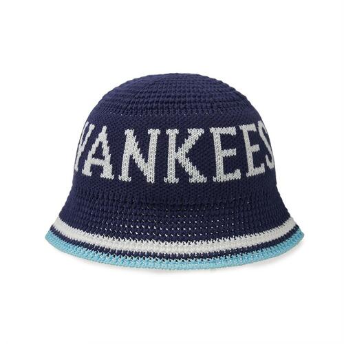 MLB Knit Crochet Dome Fit New York Yankees Hats Navy | 1024357-BN