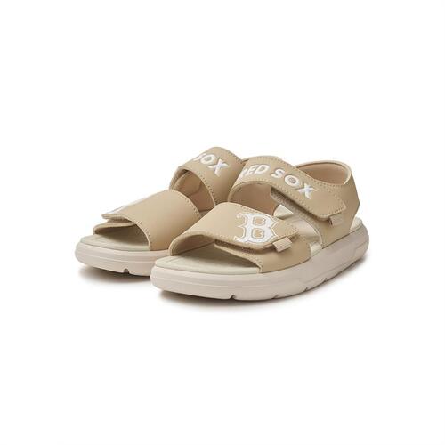 MLB Liner Bouncer Boston Red Sox Kids' Sandals Beige | 9431270-VQ