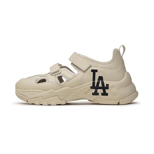 MLB Mask Los Angeles Dodgers Sandals Beige | 6357084-IZ