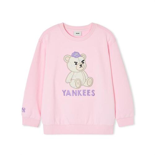 MLB Mono Megabear New York Yankees Kids\' Sweatshirts Pink | 1432756-HQ