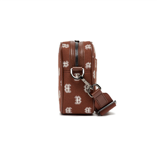 MLB Monogram Boston Redsox Cross Body Bags Brown | 7850126-KM