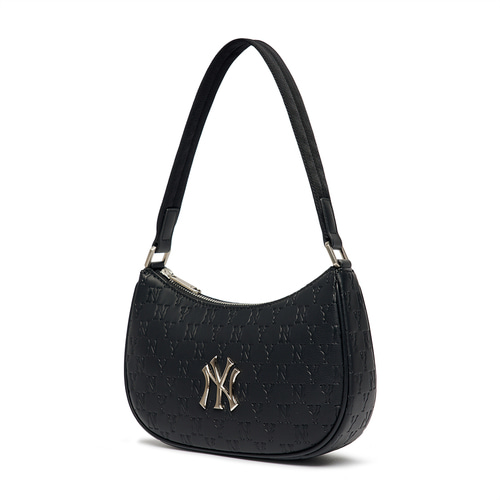 MLB Monogram Embo New York Yankees Cross Body Bags Black | 9038764-IG