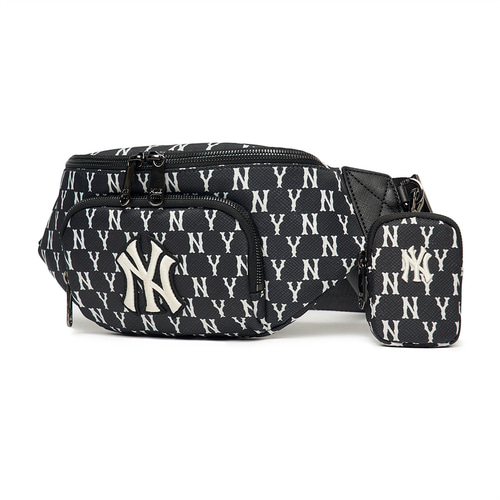 MLB Monogram Hip Sack New York Yankees Waist Bags Black | 0413956-MR