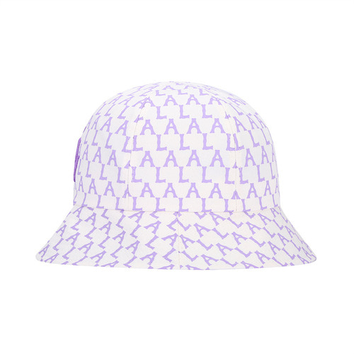 MLB Monogram Pastel La Dodgers Hats Purple | 5790263-MB