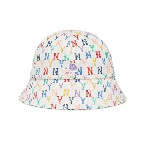 MLB Monogram Rainbow New York Yankees Hats Multicolor | 5719208-CD