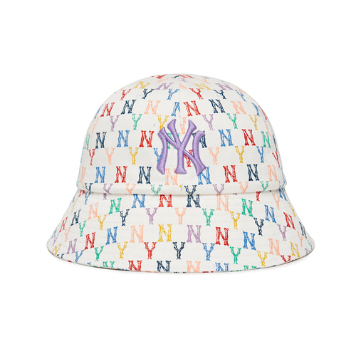 MLB Monogram Rainbow New York Yankees Hats Multicolor | 5719208-CD