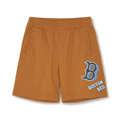 MLB Monotive Boston Red Sox Kids\' Shorts Copper Brown | 8129763-WU