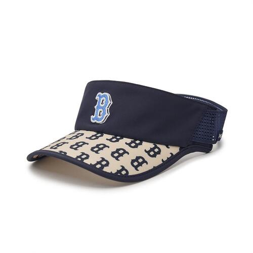 MLB Monotive Jqd Sunvisor Boston Red Sox Kids\' Caps Navy | 2094153-YT