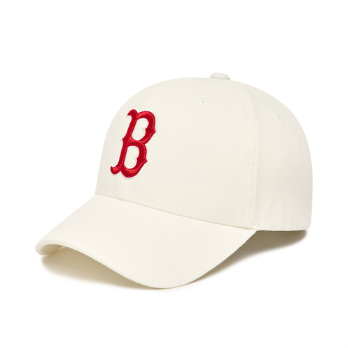 MLB New Fit Structured Ball Boston Red Sox Hats White | 3627984-WU