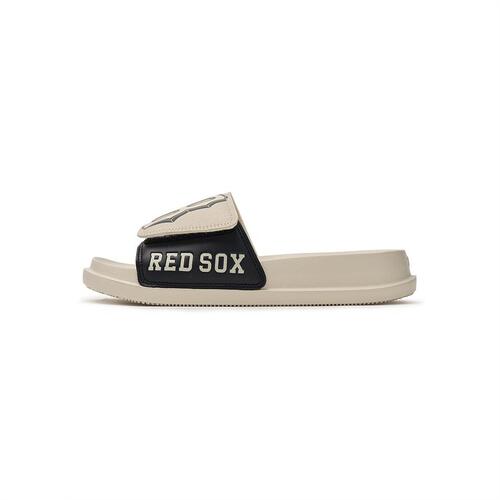 MLB New Mound Bouncer Boston Red Sox Kids\' Slippers Beige | 7459620-JG