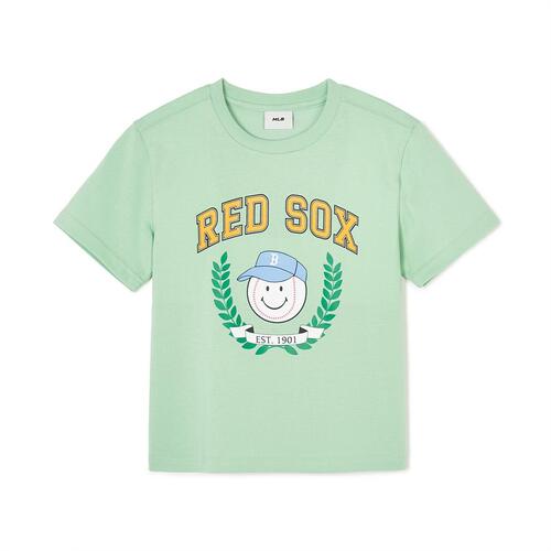 MLB Playt Boston Red Sox Kids\' T Shirts Green | 8364715-CI