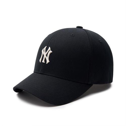 MLB Premium Basic Small Logo Structured Ball New York Yankees Hats Black | 3406182-BX