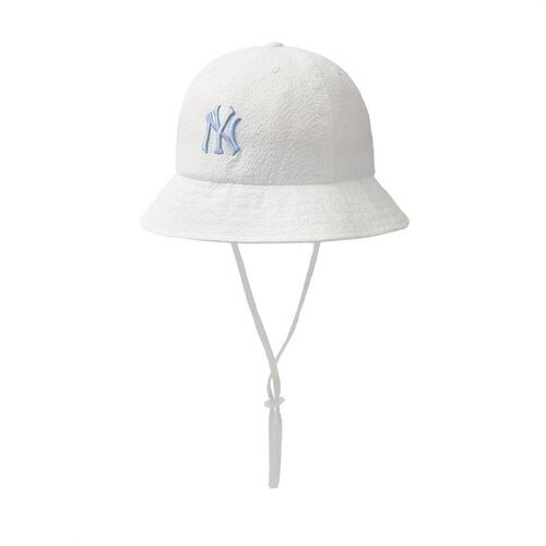 MLB Seersucker New York Yankees Kids' Caps White | 2607415-PV