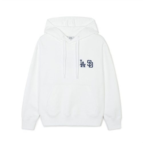 MLB Seoul Series Dual Logo La Sd Hoodie White | 4120863-PF