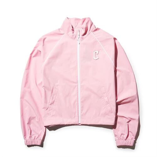 MLB Sportive Varsity Crop Cleveland Guardians Windbreaker Pink | 0165982-DS