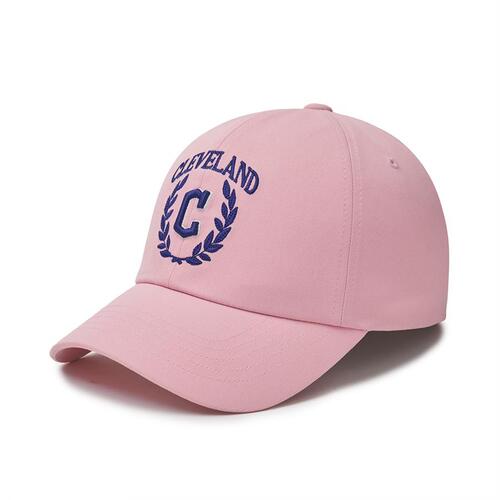 MLB Sportive Varsity Emblem Unstructured Ball Cleveland Guardians Hats Pink | 1763285-JH