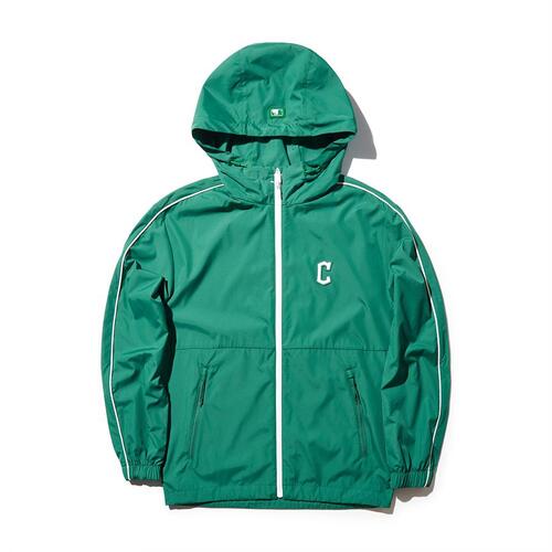 MLB Sportive Varsity Piping Cleveland Guardians Windbreaker Green | 3840275-TS