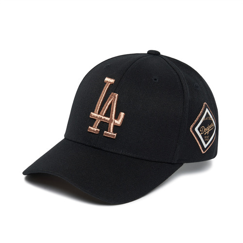 MLB Stamp Ball La Dodgers Hats Black | 2378016-DK