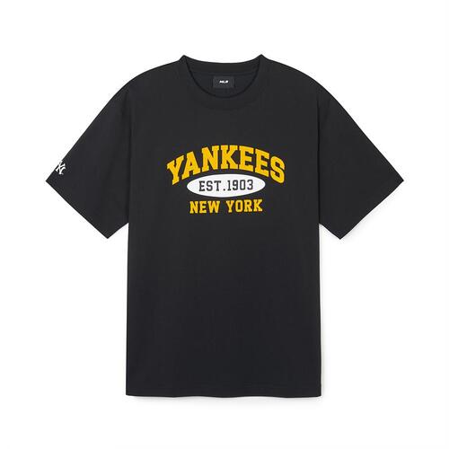 MLB Summer Varsity Over Fitts New York Yankees T Shirts Black | 9437120-LU