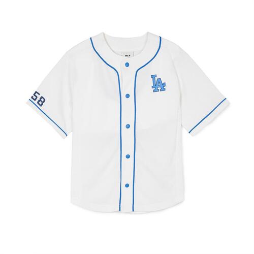 MLB Varsity Baseball Los Angeles Dodgers Kids\' Shirts White | 8271394-PQ