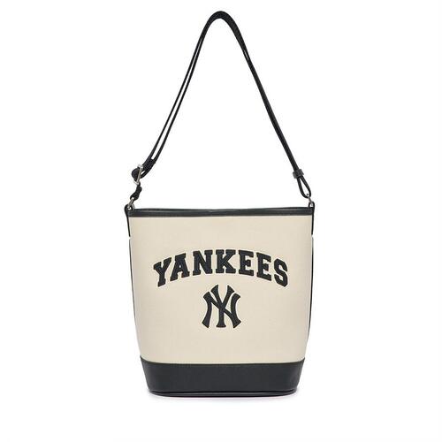 MLB Varsity Basic Canvas New York Yankees Tote Bags Black | 3245961-ON