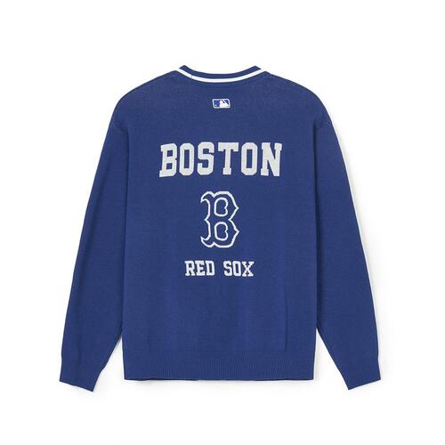 MLB Varsity Big Logo Boston Redsox Sweaters Navy | 2398540-CQ