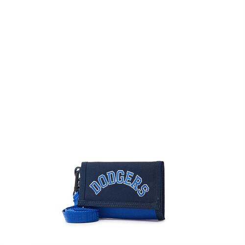 MLB Varsity Card Wallet Los Angeles Dodgers Kids' Bags Navy | 7561298-AL