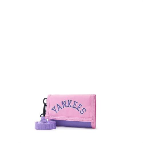 MLB Varsity Card Wallet New York Yankees Kids' Bags Pink | 2738916-UH