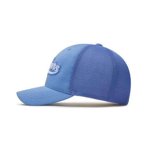 MLB Varsity Cursive Trucker Los Angeles Dodgers Kids' Caps Blue | 4289350-GM