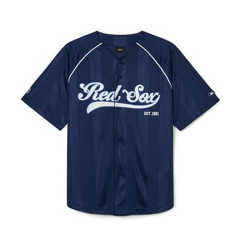 MLB Varsity High Gloosy Baseball Boston Redsox Shirts Navy | 5410876-AH