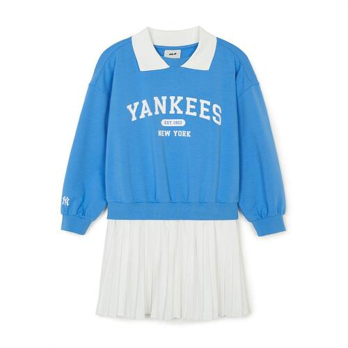 MLB Varsity New York Yankees Kids\' Dress Blue | 3216940-IJ