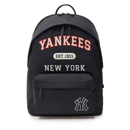 MLB Varsity Nylon Backpack New York Yankees Backpacks Black | 0192684-ZD