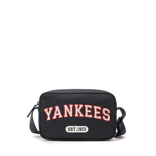 MLB Varsity Nylon New York Yankees Cross Body Bags Black | 0386475-LB